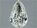 Natural Diamond 1.01 Carats, Pear with  Cut, I Color, VVS1 Clarity and Certified by IGI