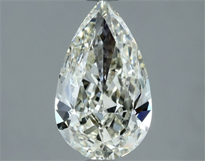 Picture of Natural Diamond 1.01 Carats, Pear with  Cut, I Color, VVS1 Clarity and Certified by IGI