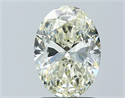 Diamante Natural 1.70 quilates, Ovalado , Color M, claridad VS2 y certificado GIA