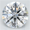 Del inventario de diamantes de laboratorio, 3.47 quilates, Redondo , Color D, claridad VVS1 y certificado IGI
