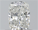 Natural Diamond 0.53 Carats, Cushion with  Cut, H Color, VVS1 Clarity and Certified by GIA