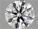 Diamante Natural 1.50 quilates, Redondo , Color D, claridad VS1 y certificado GIA