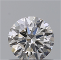 Diamante Natural 0.60 quilates, Redondo , Color I, claridad VVS2 y certificado GIA