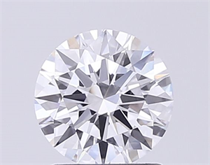 Picture of Lab Grown Diamond 1.21 Carats, Round with Ideal Cut, D Color, VVS2 Clarity and Certified by IGI