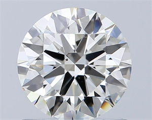 Foto Diamante Natural 0.90 quilates, Redondo , Color J, claridad SI1 y certificado GIA de