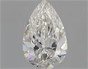Diamante Natural 0.41 quilates, De pera , Color F, claridad VS2 y certificado GIA