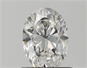 Diamante Natural 0.80 quilates, Ovalado , Color G, claridad VVS1 y certificado GIA