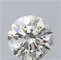 Diamante Natural 0.52 quilates, Redondo , Color K, claridad IF y certificado GIA