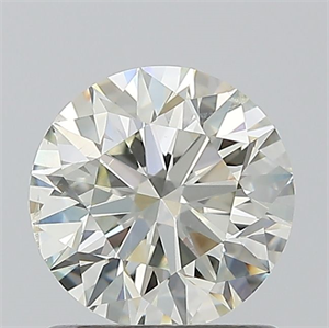 Foto Diamante Natural 1.01 quilates, Redondo , Color L, claridad SI2 y certificado GIA de