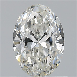 Picture of Natural Diamond 0.70 Carats, Oval with  Cut, G Color, VS1 Clarity and Certified by GIA