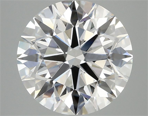 Picture of Lab Grown Diamond 3.94 Carats, Round with Excellent Cut, E Color, VVS2 Clarity and Certified by IGI