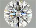 Diamante Natural 0.54 quilates, Redondo , Color H, claridad VVS2 y certificado GIA