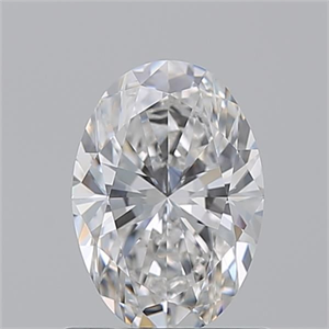 Picture of Natural Diamond 1.01 Carats, Oval with  Cut, F Color, VS1 Clarity and Certified by GIA