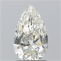 Natural Diamond 1.20 Carats, Pear with  Cut, J Color, SI2 Clarity and Certified by GIA