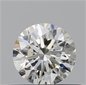 Natural Diamond 0.47 Carats, Round with Excellent Cut, I Color, VVS2 Clarity and Certified by GIA