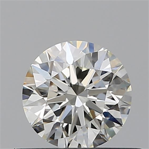 Picture of Natural Diamond 0.47 Carats, Round with Excellent Cut, I Color, VVS2 Clarity and Certified by GIA