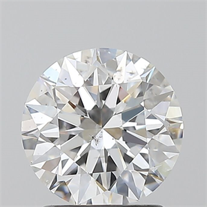 Foto Diamante Natural 1.52 quilates, Redondo , Color E, claridad SI2 y certificado GIA de