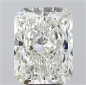 Natural Diamond 5.03 Carats, Radiant with  Cut, H Color, VS1 Clarity and Certified by GIA