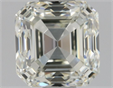 Diamante Natural 1.01 quilates, Asscher , Color L, claridad IF y certificado GIA