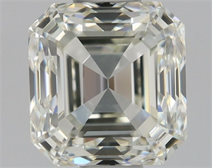 Foto Diamante Natural 1.01 quilates, Asscher , Color L, claridad IF y certificado GIA de