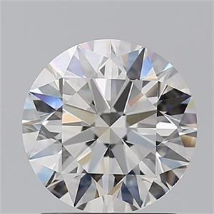 Foto Diamante Natural 1.60 quilates, Redondo , Color I, claridad VVS1 y certificado GIA de