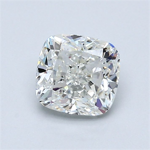 Foto Diamante Natural 1.00 quilates, Del cojín , Color I, claridad VVS2 y certificado GIA de