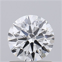 Del inventario de diamantes de laboratorio, 0.90 quilates, Redondo , Color D, claridad VVS2 y certificado IGI