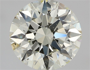 Foto Diamante Natural 1.01 quilates, Redondo , Color N, claridad SI1 y certificado GIA de