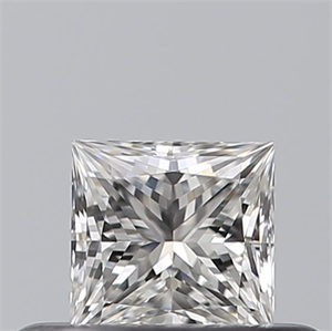 Picture of Natural Diamond 0.29 Carats, Princess with  Cut, G Color, VVS2 Clarity and Certified by GIA