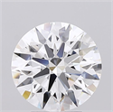 Del inventario de diamantes de laboratorio, 3.44 quilates, Redondo , Color D, claridad IF y certificado IGI