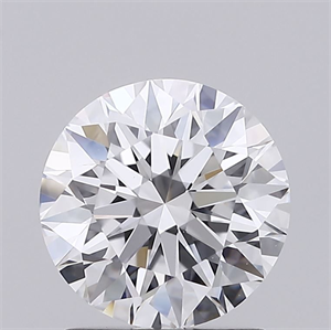 Picture of Lab Grown Diamond 1.38 Carats, Round with Ideal Cut, D Color, VVS2 Clarity and Certified by IGI