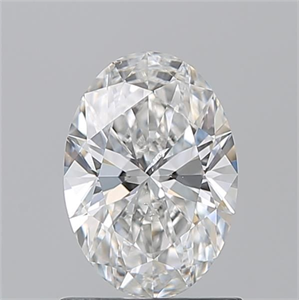 Picture of Natural Diamond 1.01 Carats, Oval with  Cut, F Color, SI2 Clarity and Certified by GIA