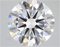 Lab Grown Diamond 4.05 Carats, Round with Excellent Cut, D Color, VVS2 Clarity and Certified by IGI