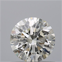 Diamante Natural 0.70 quilates, Redondo , Color H, claridad IF y certificado IGI