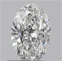 Diamante Natural 0.50 quilates, Ovalado , Color E, claridad VS1 y certificado GIA
