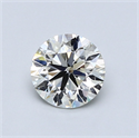 Natural Diamond 0.80 Carats, Round with Very Good Cut, K Color, VVS2 Clarity and Certified by GIA