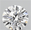 Lab Grown Diamond 1.22 Carats, Round with Ideal Cut, D Color, VS1 Clarity and Certified by IGI