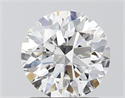 Lab Grown Diamond 1.51 Carats, Round with Ideal Cut, E Color, VVS2 Clarity and Certified by IGI