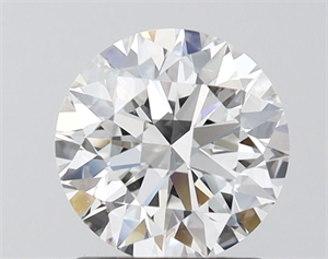 Picture of Lab Grown Diamond 1.51 Carats, Round with Ideal Cut, E Color, VVS2 Clarity and Certified by IGI