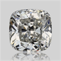 Natural Diamond 0.52 Carats, Cushion with  Cut, F Color, SI1 Clarity and Certified by GIA