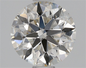 Foto Diamante Natural 0.70 quilates, Redondo , Color J, claridad SI1 y certificado GIA de