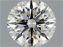 Diamante Natural 0.50 quilates, Redondo , Color K, claridad VVS1 y certificado GIA
