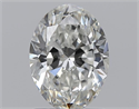 Natural Diamond 1.03 Carats, Oval with  Cut, G Color, VVS1 Clarity and Certified by GIA