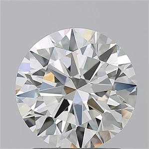 Foto Diamante Natural 1.81 quilates, Redondo , Color L, claridad IF y certificado GIA de