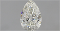 Natural Diamond 0.62 Carats, Pear with  Cut, J Color, VVS1 Clarity and Certified by GIA