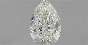 Picture of Natural Diamond 0.62 Carats, Pear with  Cut, J Color, VVS1 Clarity and Certified by GIA