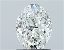 Diamante Natural 1.00 quilates, Ovalado , Color G, claridad VS1 y certificado GIA