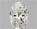 Natural Diamond 1.00 Carats, Oval with  Cut, I Color, VS1 Clarity and Certified by GIA