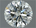 Diamante Natural 0.70 quilates, Redondo , Color J, claridad SI1 y certificado IGI