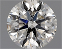 Natural Diamond 0.77 Carats, Round with Excellent Cut, H Color, SI2 Clarity and Certified by GIA